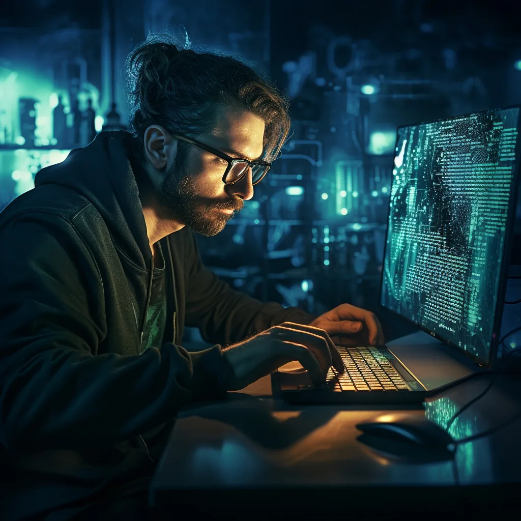 HighCaliberDMS_ultra_realistic_software_developer_coding_on_com_ae20d209-2ab3-48b7-b773-c9f7c873effb Navigating Cybersecurity Threats in the Age of Remote Work: Strategies to Stay Protected